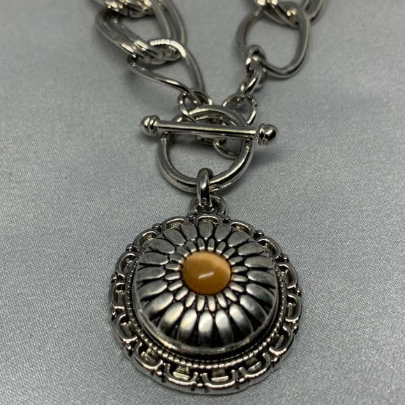 ✨Snap Button Charm Toggle Necklace Set - Picture 4 of 6